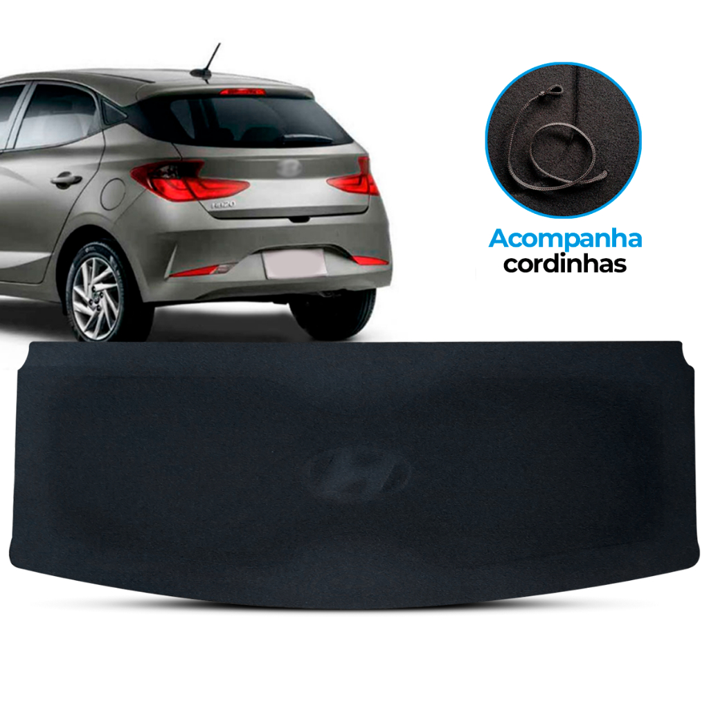 Tampão Do Porta Malas Bagagito Hb20 Hatch 2020 2021 2022 2023 2024 em Oferta na Shopee