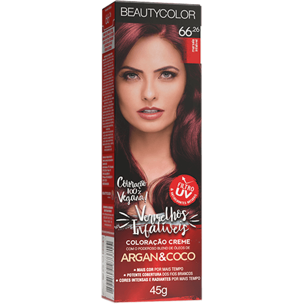 Tinta Beauty Color Profissional 66.26 MARSALA INFALIVEL