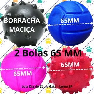 Kit com 2 Bolas 65 mm LISAS ou CRAVO em Oferta na Shopee