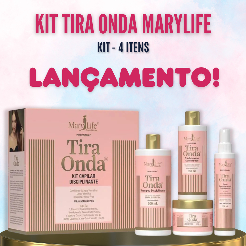 Kit Tira Onda Mary Life - 4 Itens - Promoção, Lançamento em Oferta na Shopee