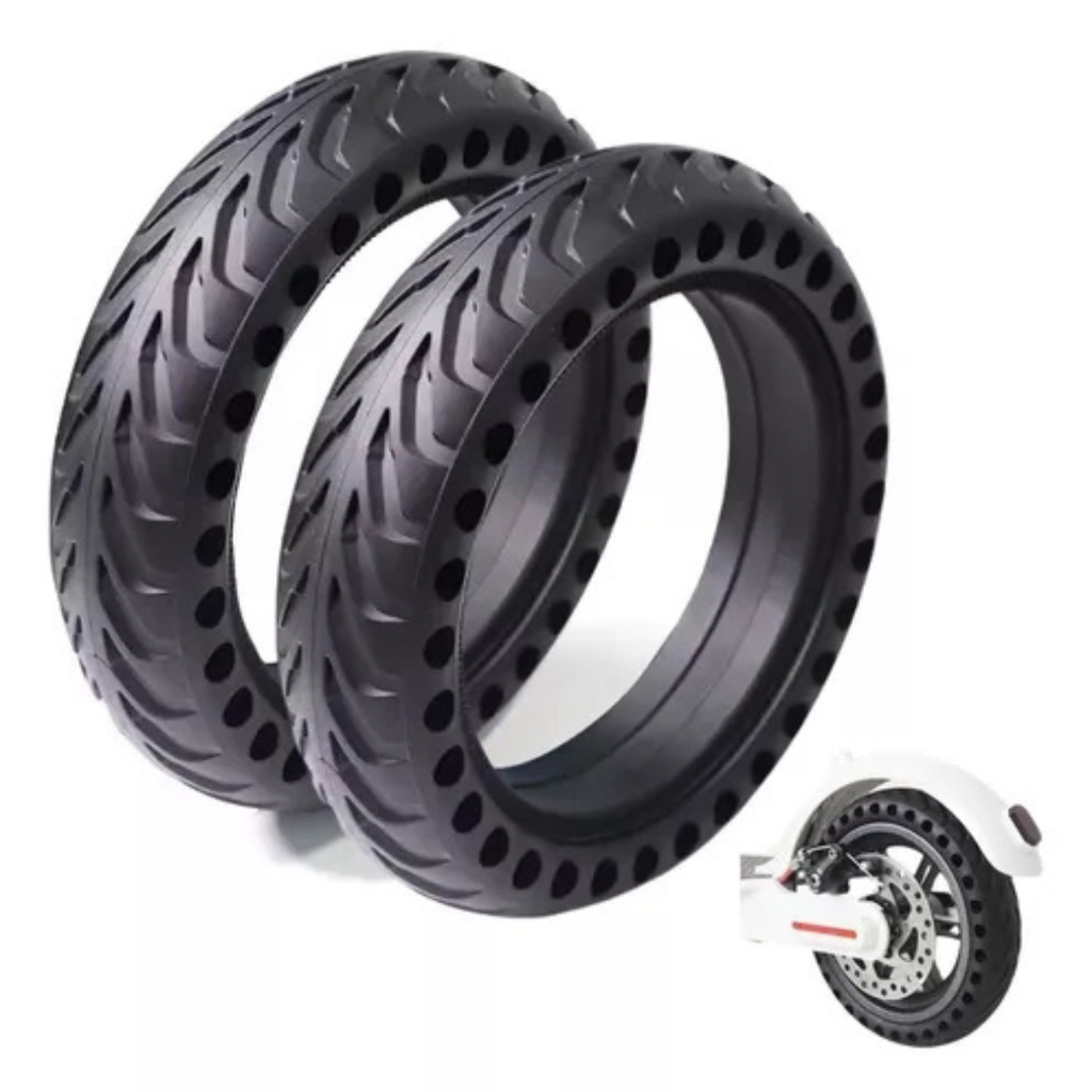 Pneu Patinete Elétrico Xiaomi Foston 8.5 Oval Sem Câmara 02 Unidades