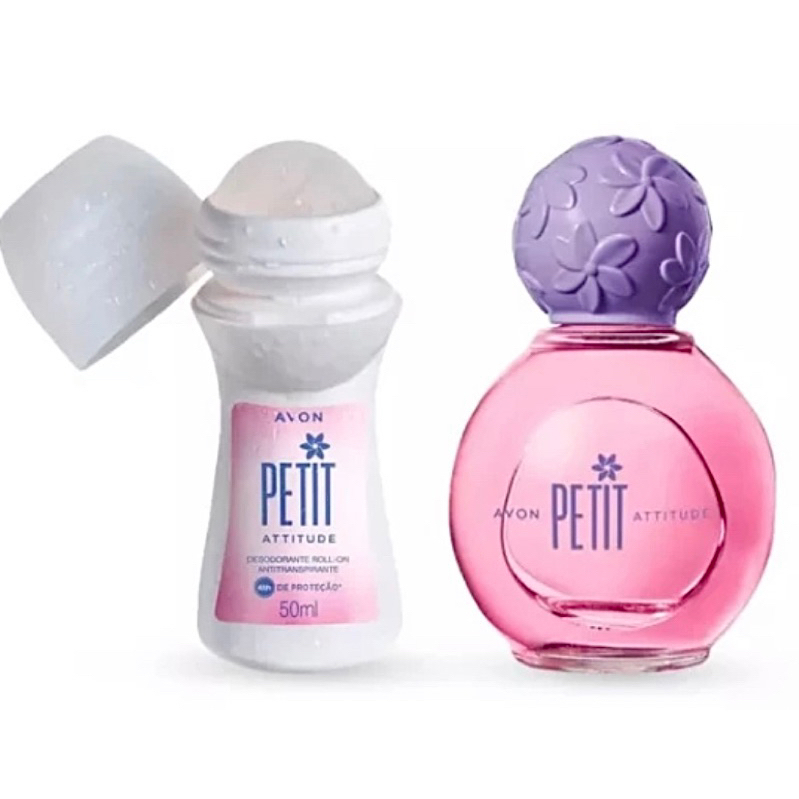 Kit Presente Infantil Petit Atitude Tradicional (Colônia e Desodorante Roll-on) - Avon