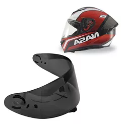 Viseira Polivisor P/ Capacete Nasa Ns 701 Nzi Trendy Antirrisco 2.2mm