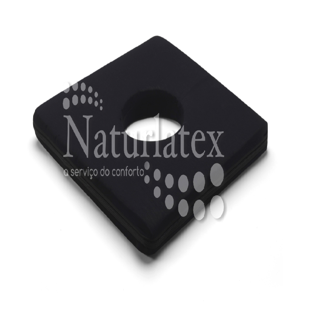 Almofada Ortopédica De Látex  Dores e Lesões No Cóccix