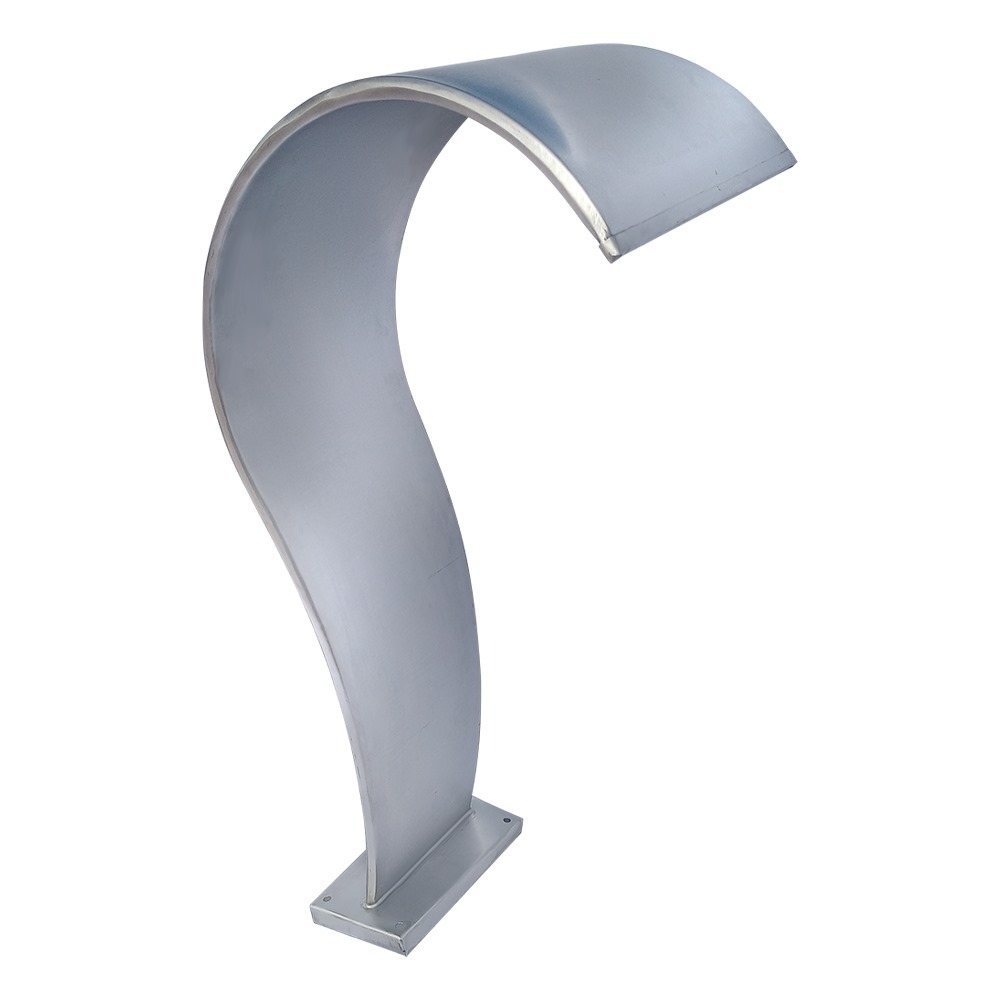 Cascata Inox Para Piscina High Tech Naja Média
