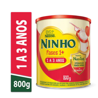 Leite Ninho Fórmula Infantil Fase 1+ Nestle 800g