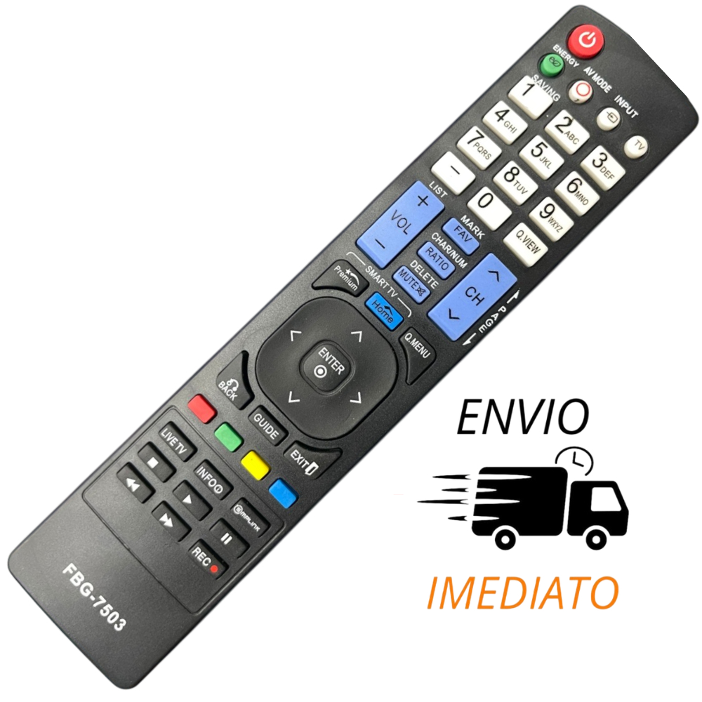 Controle Remoto TV LG Smart Lcd Led Plasma Universal Tvs LG FBG-7503