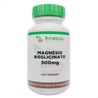 Magnésio Bisglicinato 500mg Com 60 ou 120 Cápsulas em Oferta na Shopee