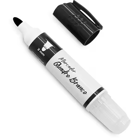 Pincel para quadro branco recarregável + Refil, Ponta de 3,0mm, Spiral - PT 1 UN em Oferta na Shopee