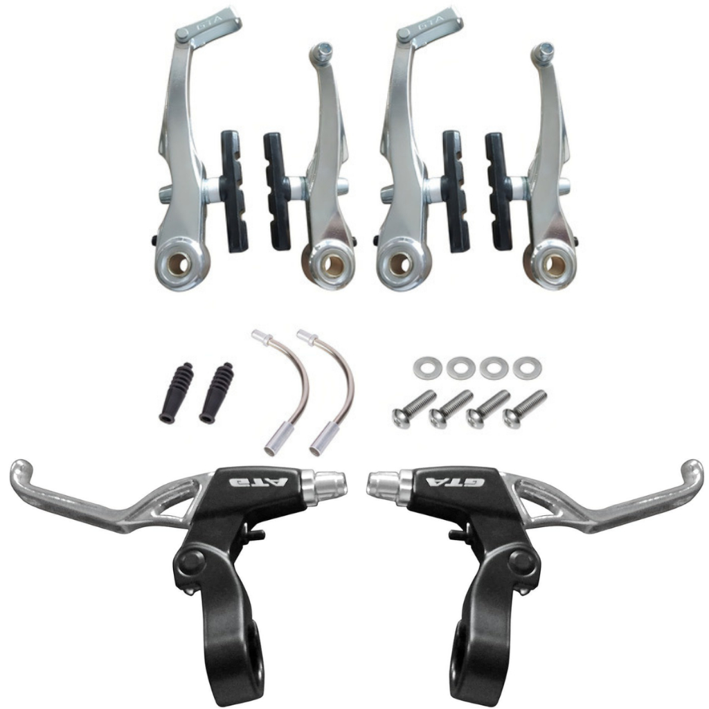 KIT DE FREIO V-BRAKE ORBITAL DE ALUMINIO GTA PARA BICICLETA em Oferta na Shopee