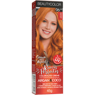Tinta Beauty Color Profissional 96.44 RUIVO CLARO INDECIFRAVEL em Oferta na Shopee