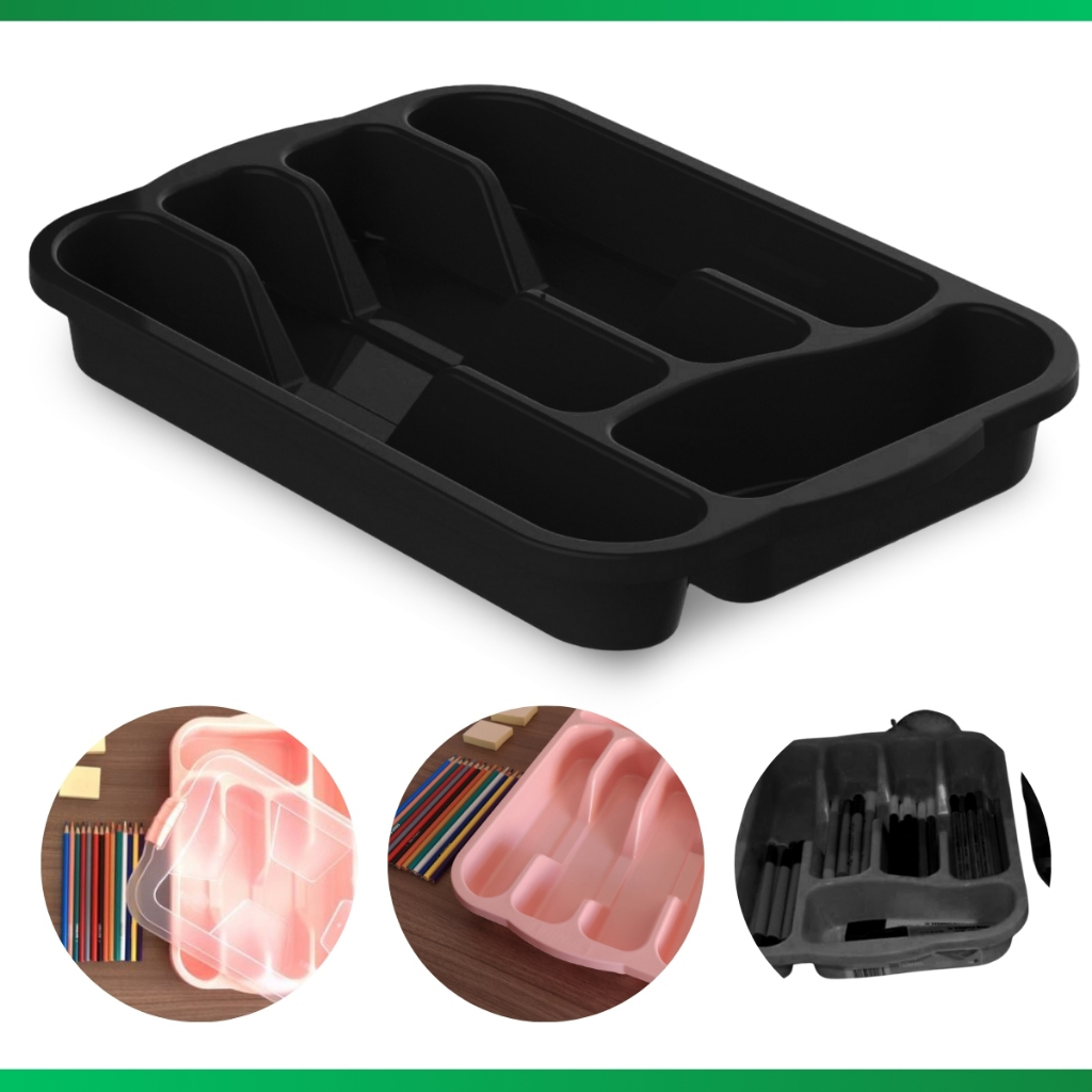 Organizador De Talheres Plastico Cozinha Para Garfo Faca Colher