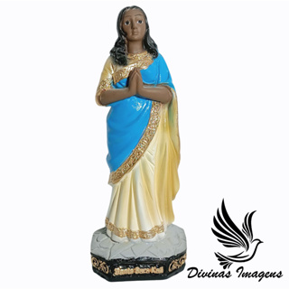 Imagem Santa Sara Kali 20cm Gesso Premium Pintado em Oferta na Shopee
