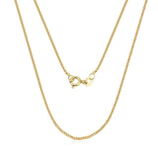 Corrente de Ouro 18k Rabo de Raposa com 1mm