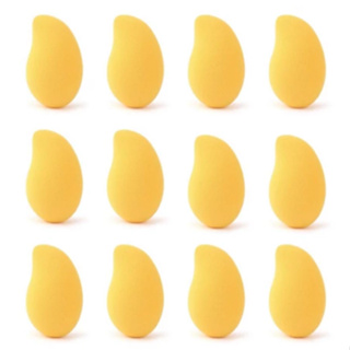 Kit Com 12 peças Esponja de Rosto Facial Maquiagem Base Manga Aleatoria em Oferta na Shopee