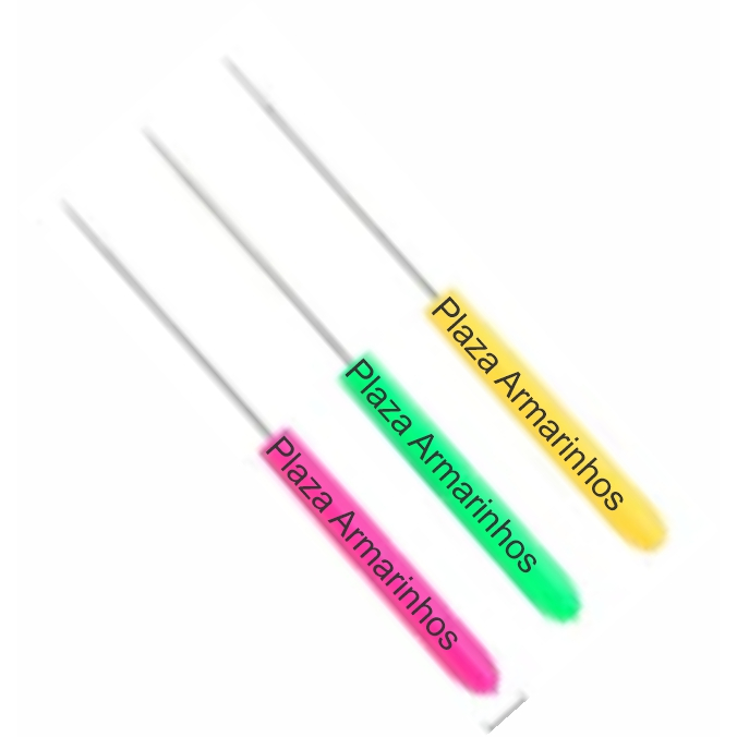 Furador Tecido Cabo Plástico Agulhão cabo de plástico 1 unidade