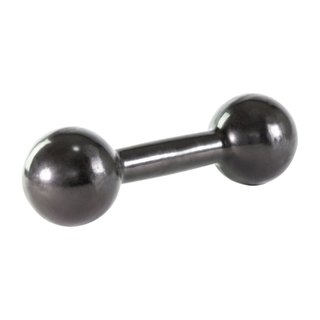 Halter Bola Emborrachado Para Musculação - 1kg