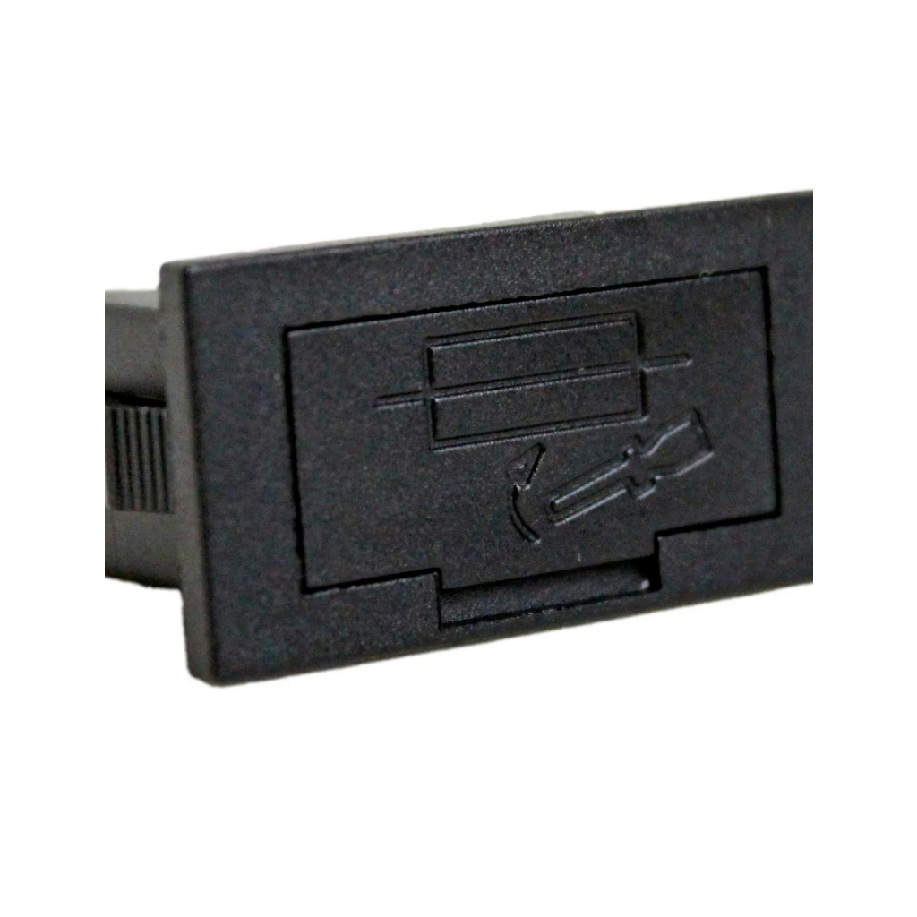5x Porta Fusível Painel BF-020 10A 250V | Para Fusível 5x20mm | Instalação Segura e Fácil