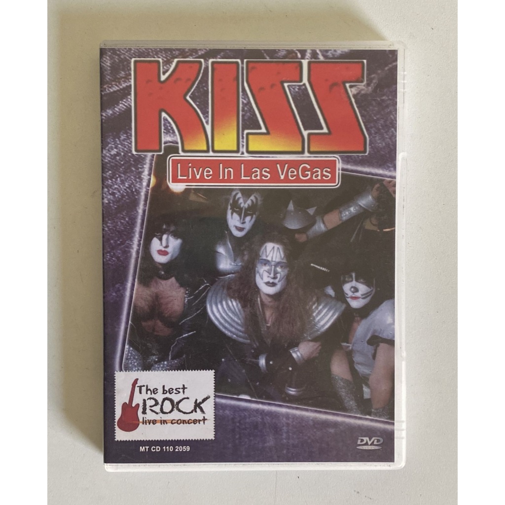Dvd Kiss - Live In Las Vegas - The Best Rock Live in Concert