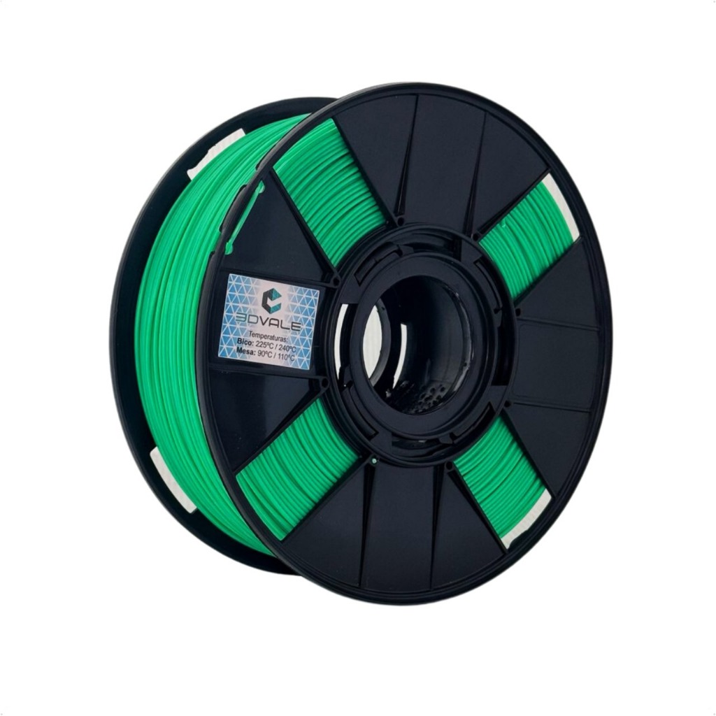 1kg De Filamento ABS de 1,75mm para Impressora 3D Verde Bandeira