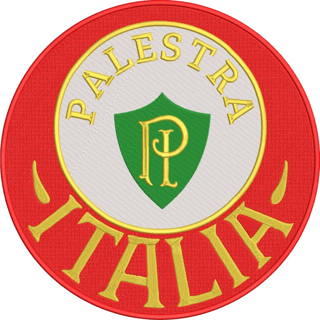 PATCH BORDADO TERMOCOLANTE - PALESTRA ITALIA PI ESCUDO PALMEIRAS