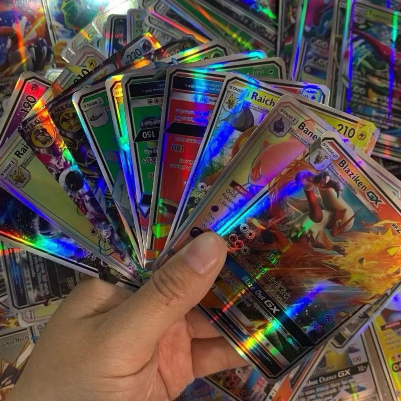 30 Cartas de Pokémon TCG GX/VMAX/EX Raras Sortidas Sem Repetições Cards Pokémon Para Coleção e Presentes Para Crianças