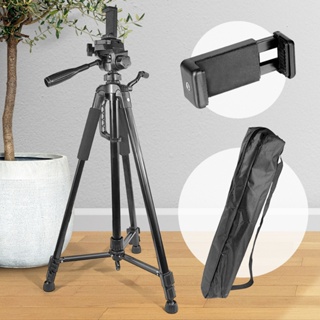Tripé Câmera Celular Profissional 1.60m Alumínio + Suporte em Oferta na Shopee
