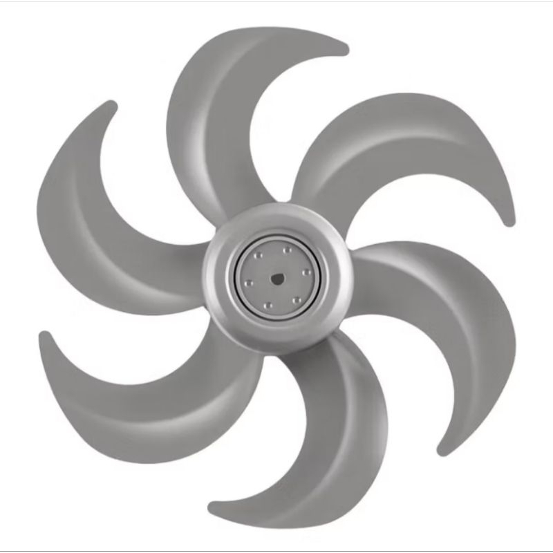 Hélice Do Ventilador Mondial 30cm 6 Pás Prata/Preto/Azul Original