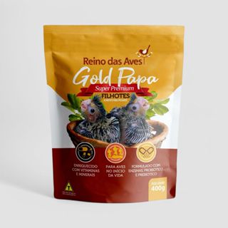 Ração Gold Papa Filhote Refil 400g em Oferta na Shopee