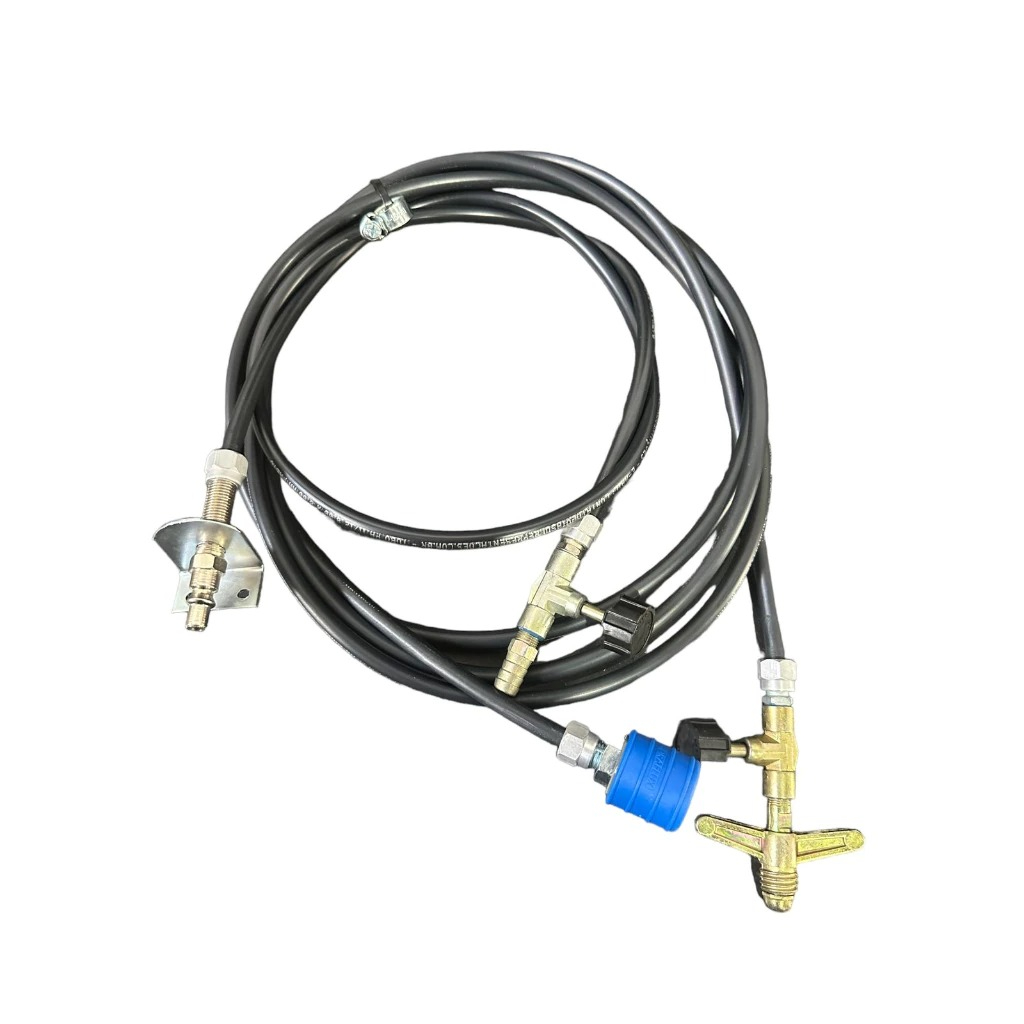 Kit Mangueira De Gás Cozinha Caixa Caminhão  Bujão de Gás Mangueira Rodoar