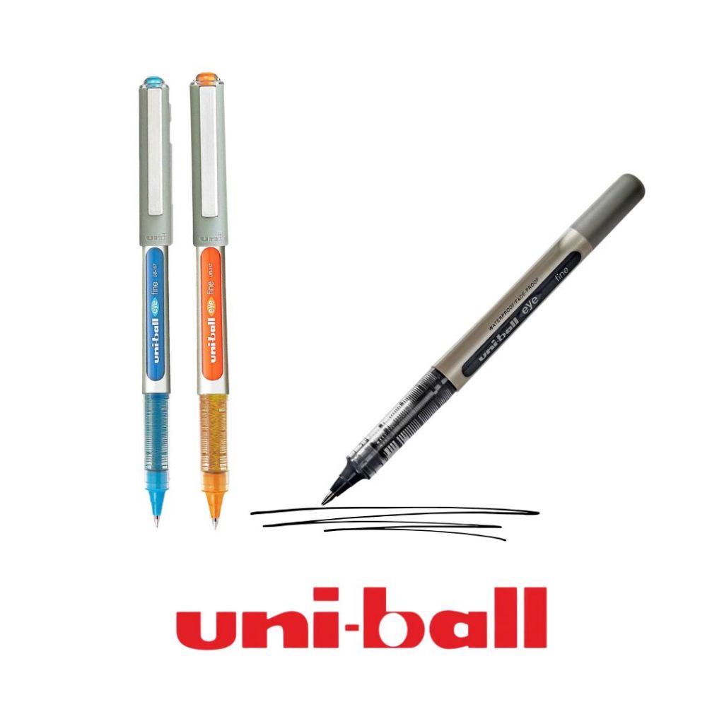 Caneta Eye Fine 0.7mm (UB-157) - Uni-ball - Cores Variadas em Oferta na Shopee