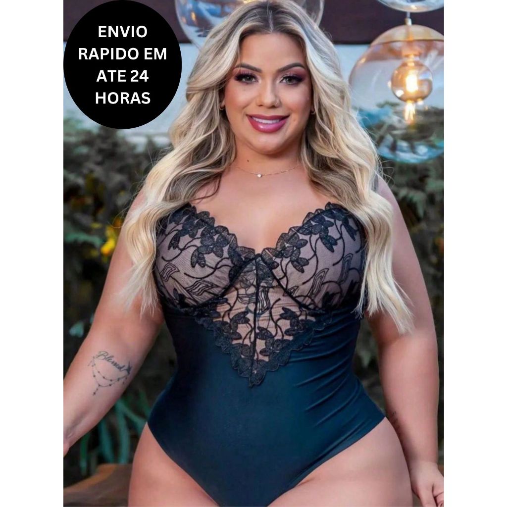 body bori plus size blusa alça bordado elegante com bojo tamanho grande festa