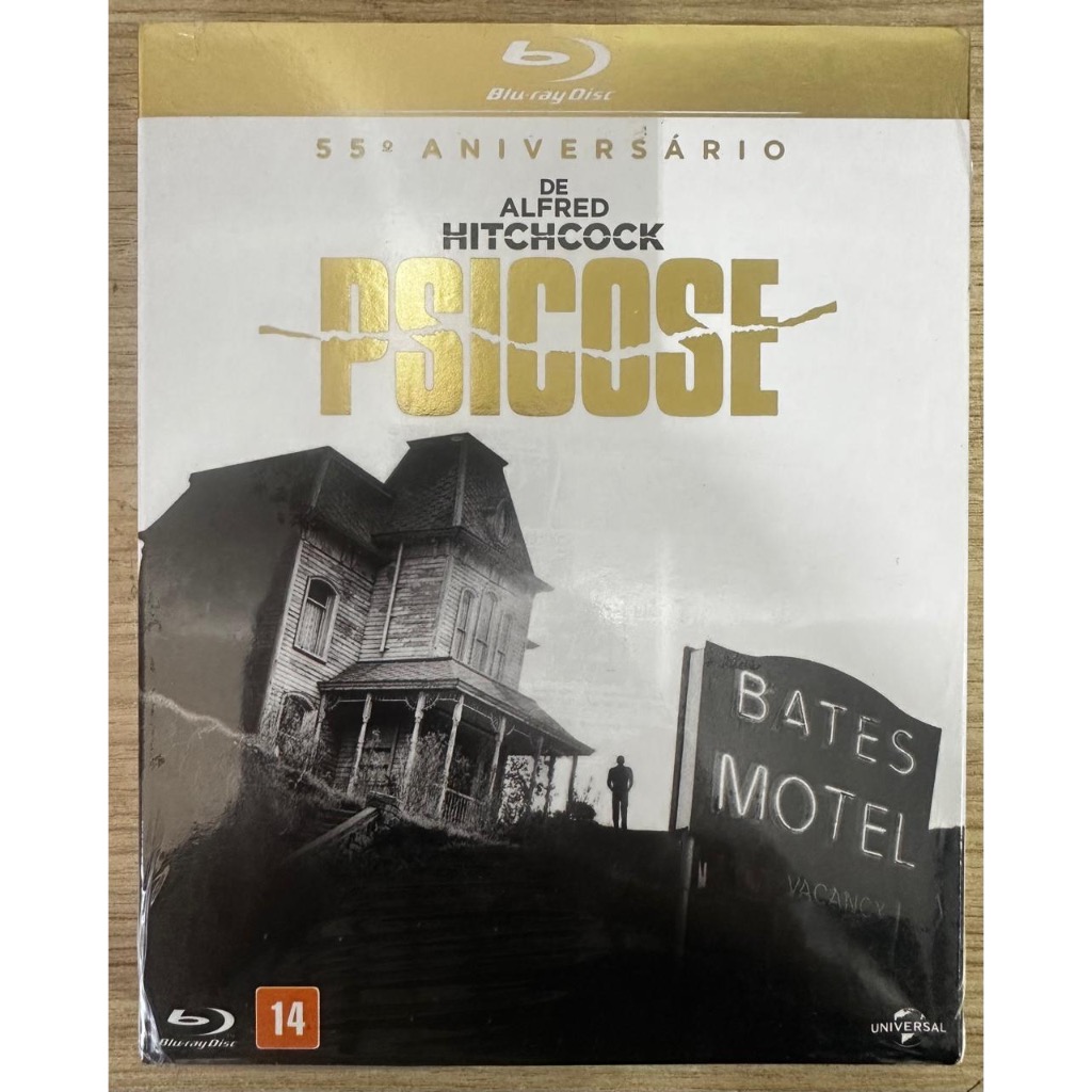 Blu-Ray Psicose - Alfred Hitchcock - 55 Aniversario - Lacrado