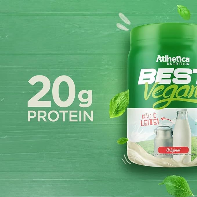 Detalhes do Whey Protein Vegano - Best Vegan Original 500g - Atlhetica Nutrition