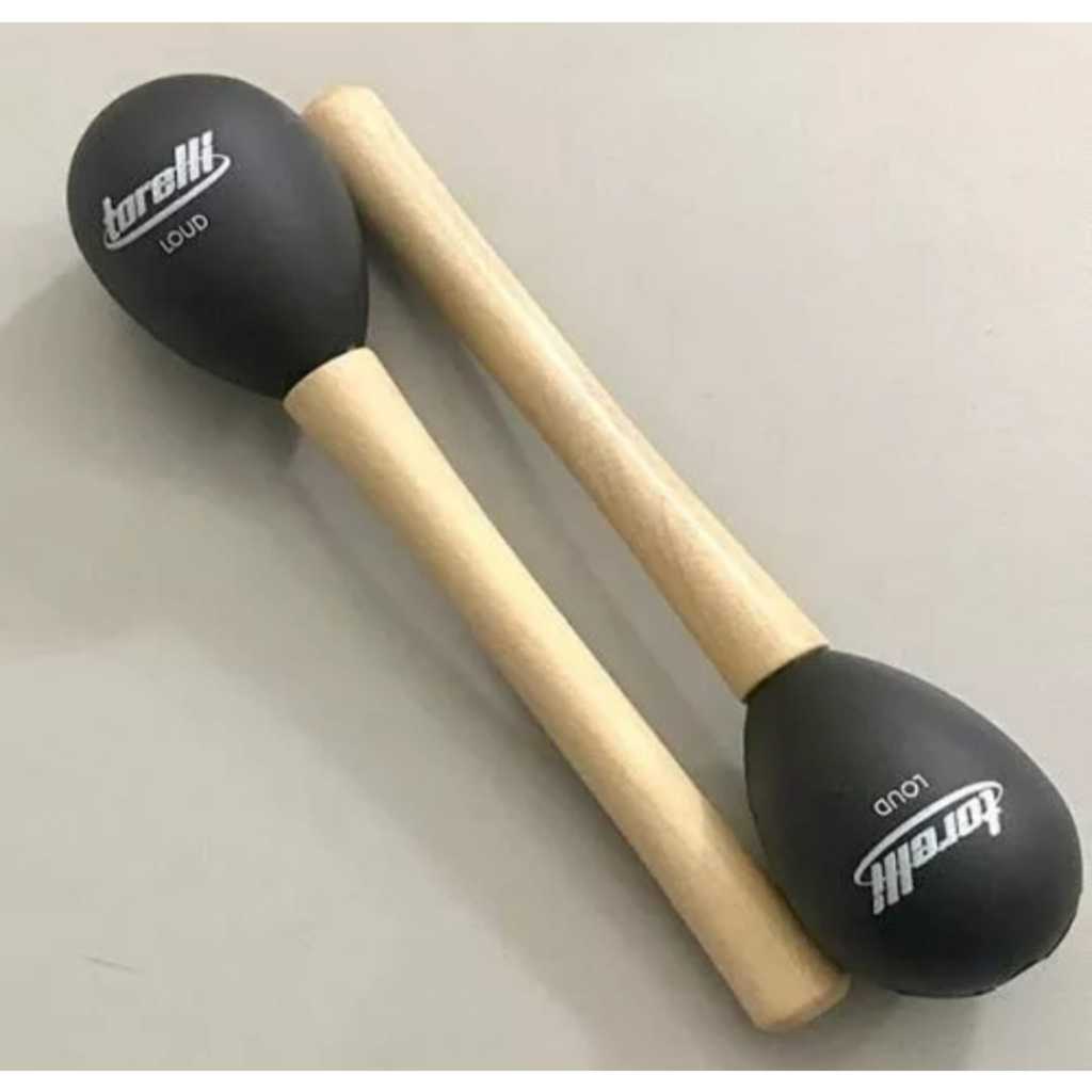 Chocalho Par De Maraca Loud Preto Torelli Tm021 RESISTENTE