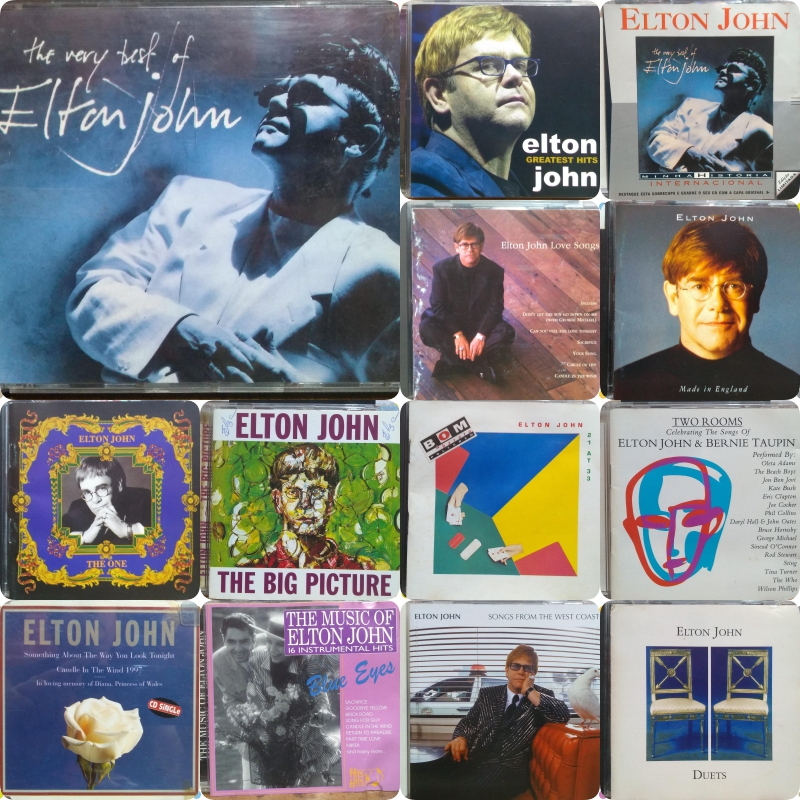 CD: ELTON JOHN - Discografia [Venda por Unidade ou Lote]
