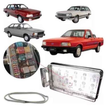 Tampa Da Caixa De Fusível Del Rey Belina Corcel Pampa Nova em Oferta na Shopee