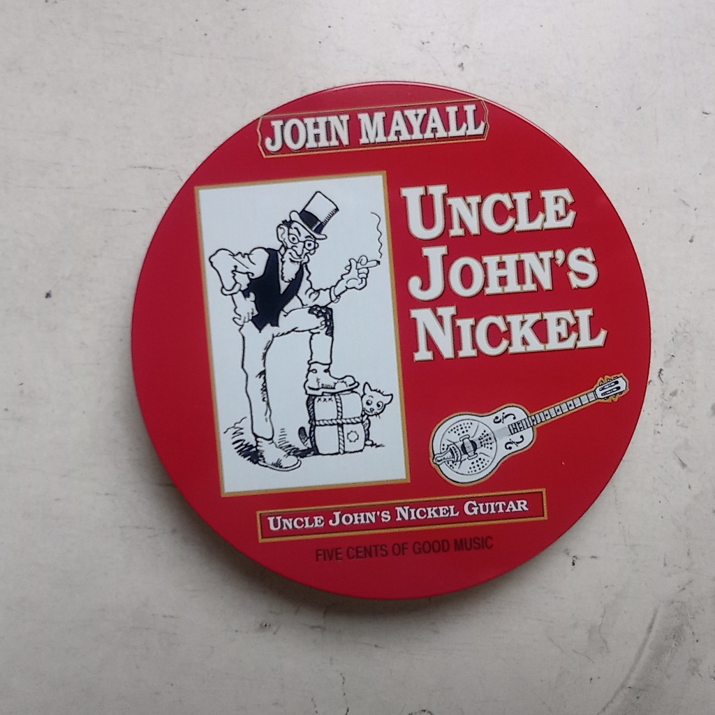 CD John Mayall - Uncle John's Nickel - 1994 - Importado - Encarte de Lata