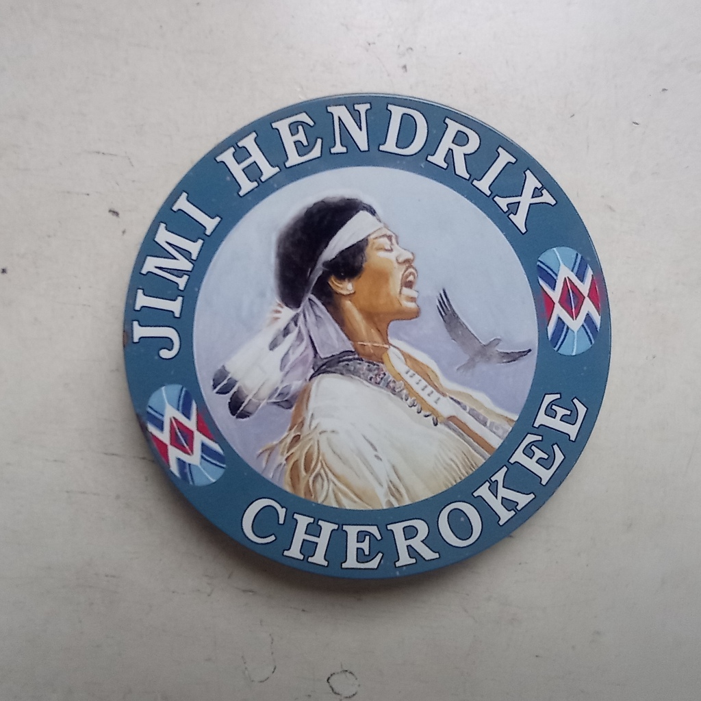 CD Jimi Hendrix - Cherokee - 1993 - Importado - Encarte de Lata