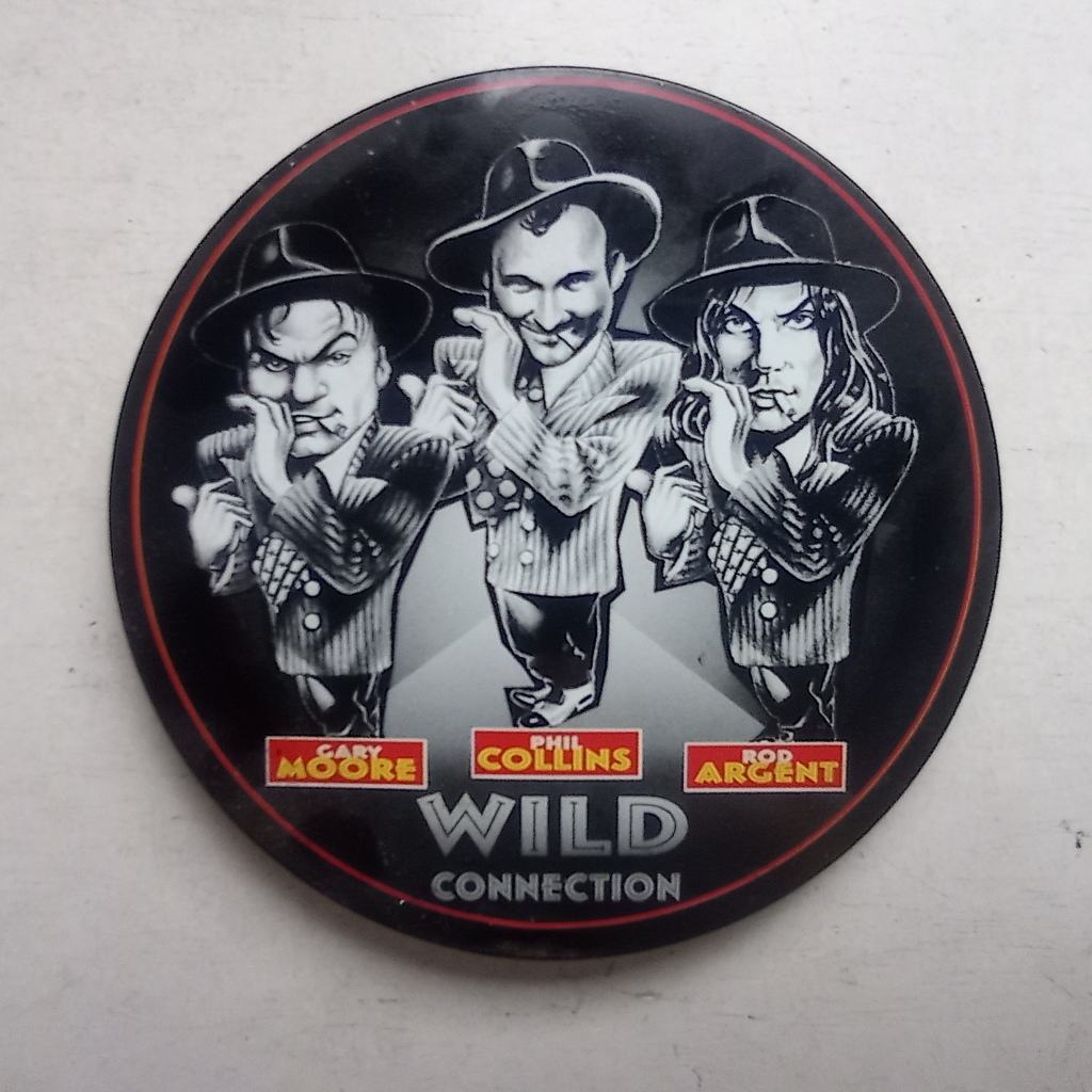 CD Wild Connection - Progessive Miusic - Gary Moore / Phil Collins - Importado - Encarte de Lata