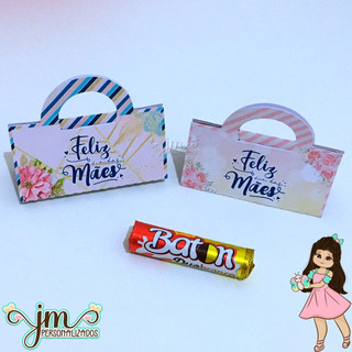 Mini Bolsinha - Dia das Mães | Dia da Mulher | Outubro Rosa | Mimos Cliente | Lembrancinha