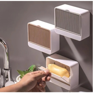 Kit Saboneteira Suporte Parede Porta Sabonete Fixação com Adesivo em Oferta na Shopee