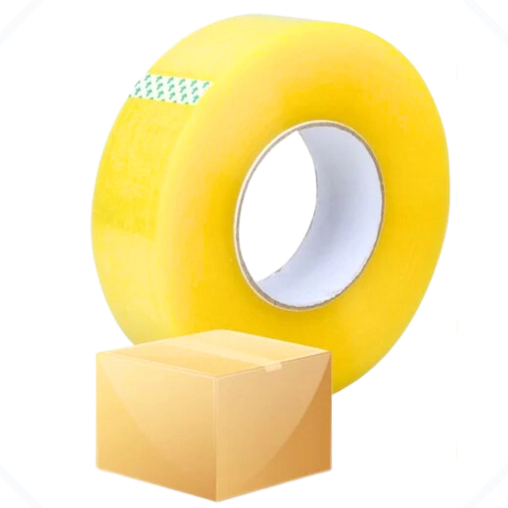 Fita Durex Larga 40mm 500m Real Transparente Grande Embalar Caixa e Encomendas em Oferta na Shopee