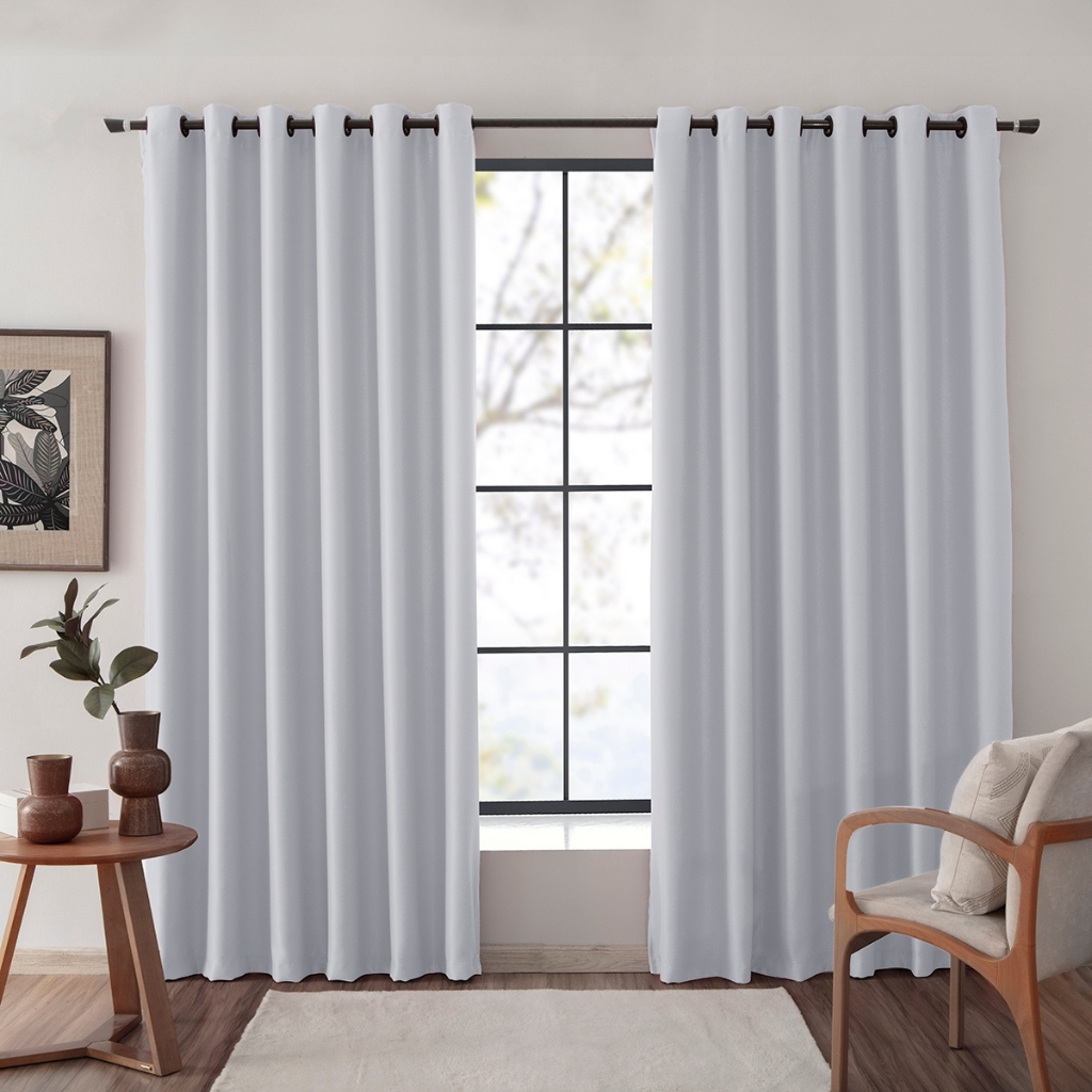 Cortina Blackout PVC 2,80m x 2,30m Corta 100% Luz Blecaute Para Quarto Sala Cozinha
