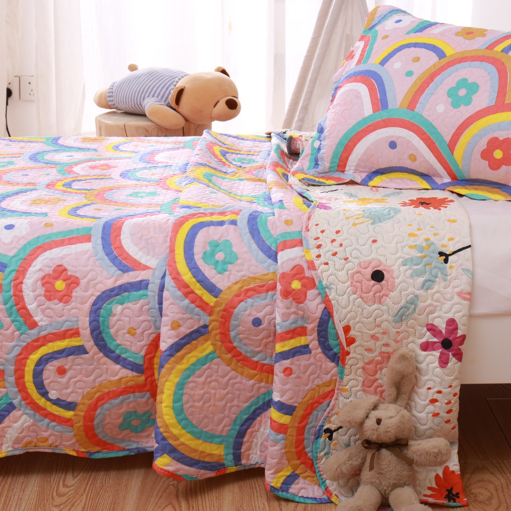 Kit Colcha Cobre Leito Solteiro 2 Peças Infantil em Oferta na Shopee