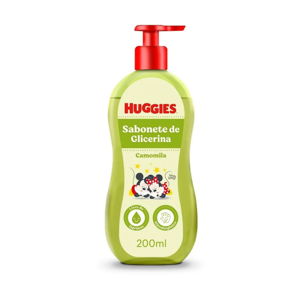 Sabonete Líquido Infantil Huggies Hora De Sonhar 200ml
