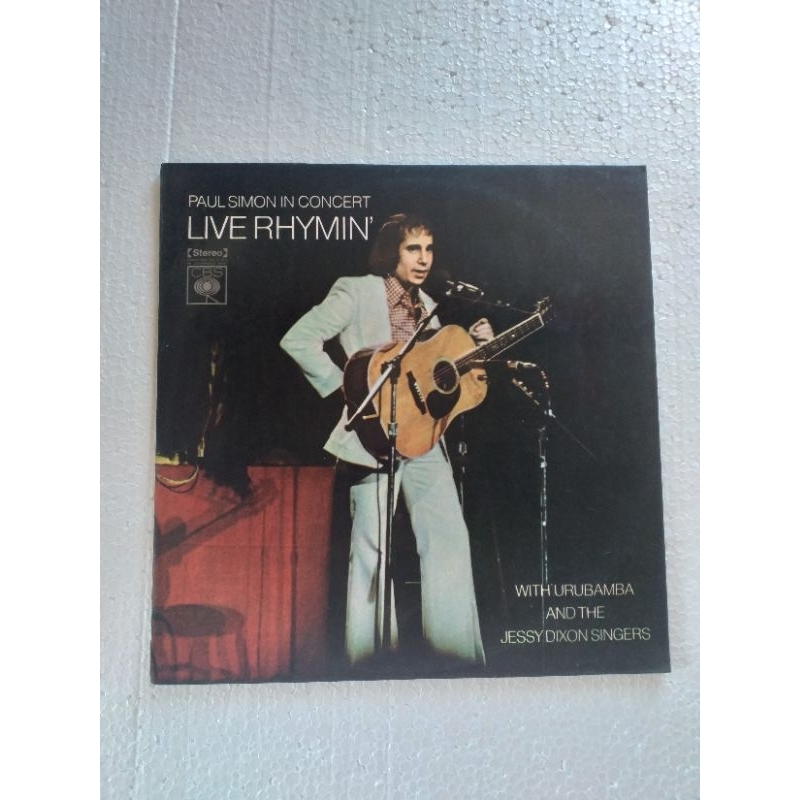 LP Paul Simon - Live Rhymin' in Concert  1974