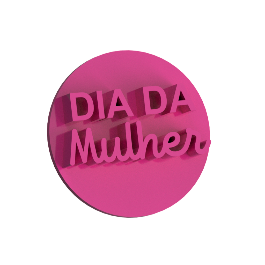 Carimbos para Doces Brigadeiro 3CM  (Ejetores) Dia das Mulheres Modelo 2 em Oferta na Shopee