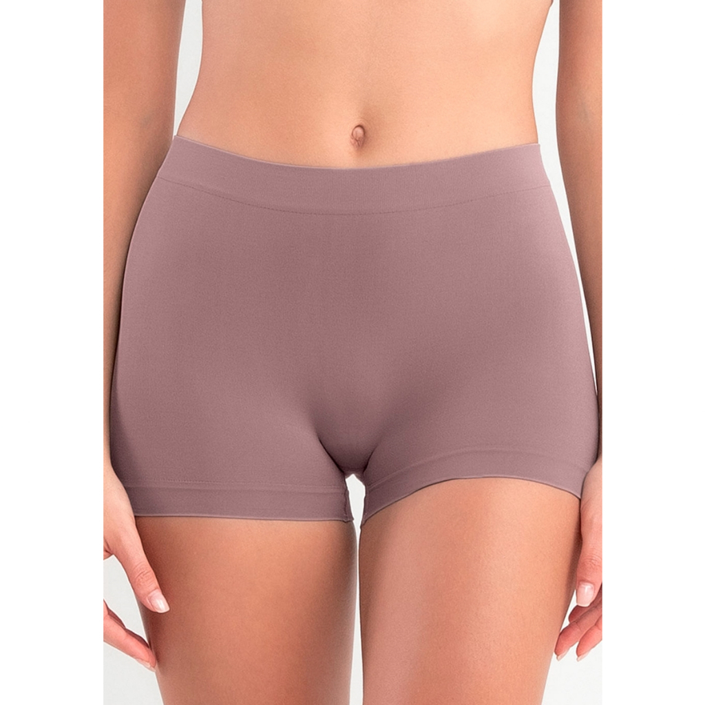 Short Calcinha Sem Costura Microfibra She Boyshort Promocao Mash