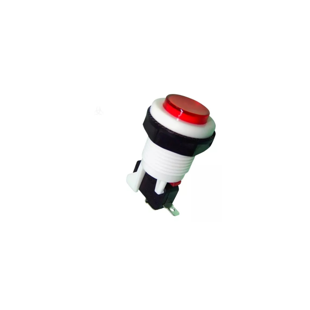 Chave Botão pbs-29 Vermelha para fliperama arcade jukebox 28mm